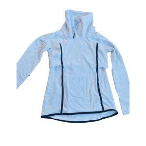 Athleta Women's  Size S Light Gray Pullover Hoodie